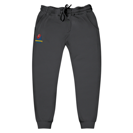 Sticker Embroidered Unisex Joggers