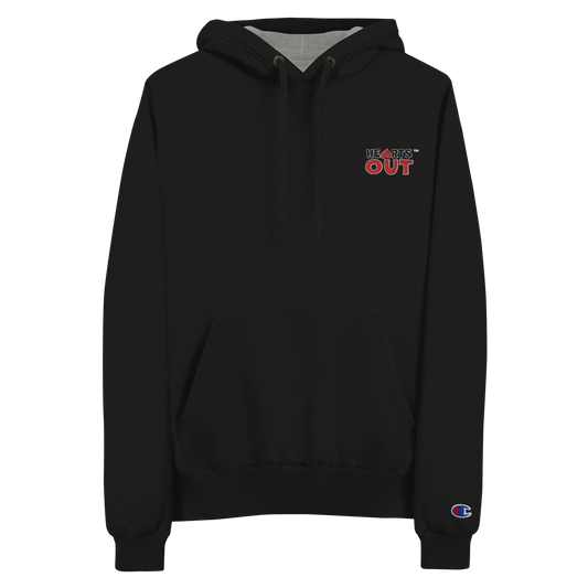 Champion x HEARTS OUT Logo Embroidered Hoodie